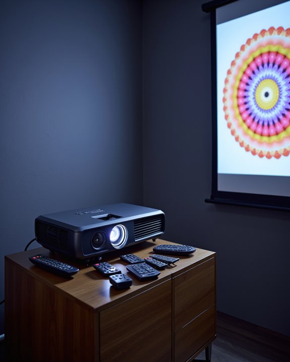 advanced projector control options