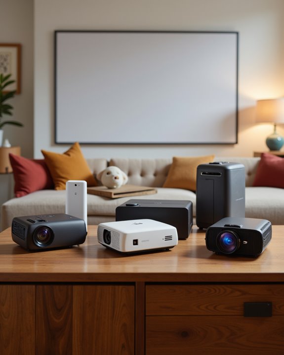 affordable high res portable projectors