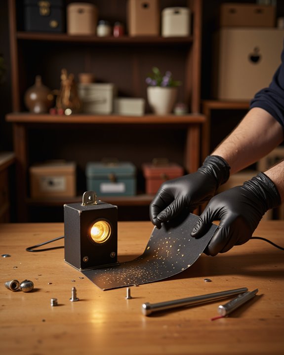 assembling led projection system