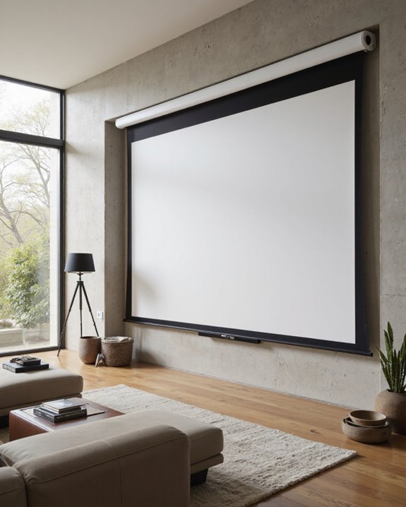 automatic light rejection screen