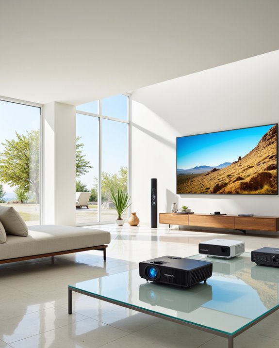 bright room projector solutions