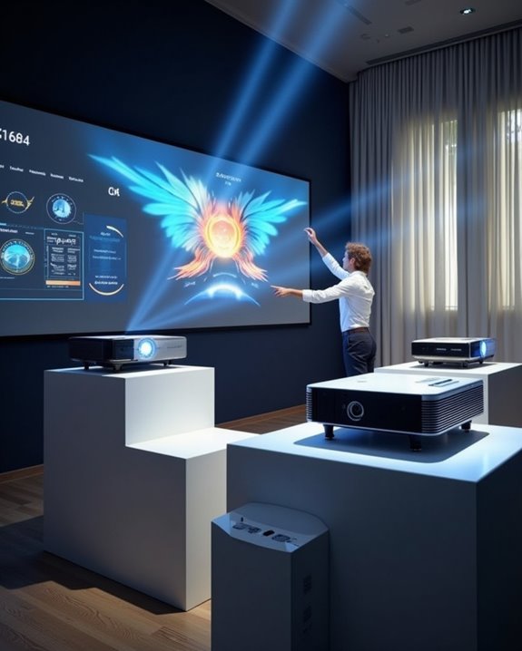 choose projector based on brightness