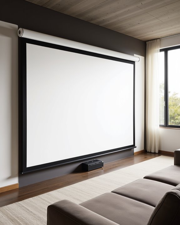 choosing the ideal projection screen