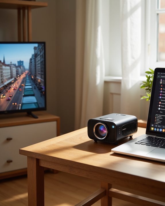 compact projector image quality
