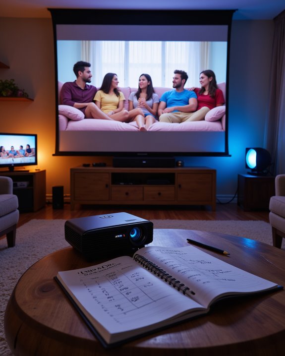 cost effective large screen viewing