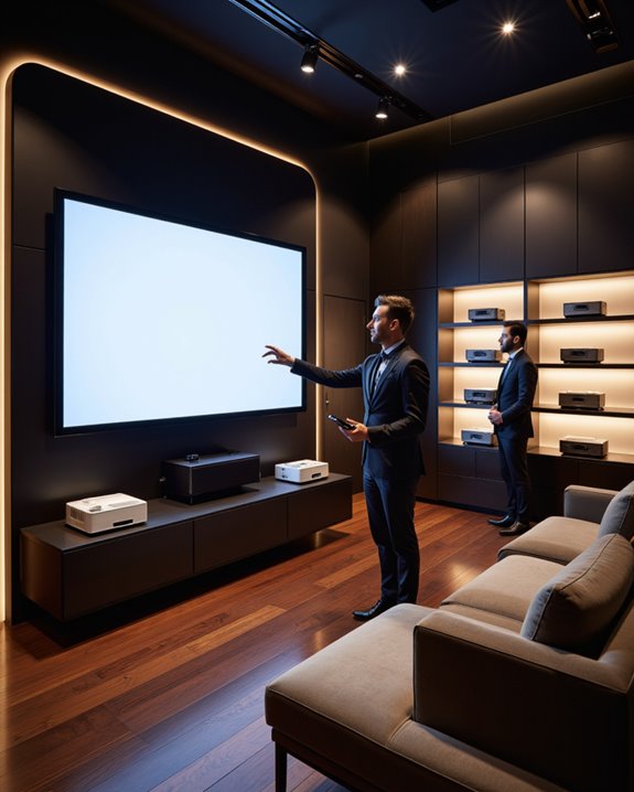 custom room specific projector solutions
