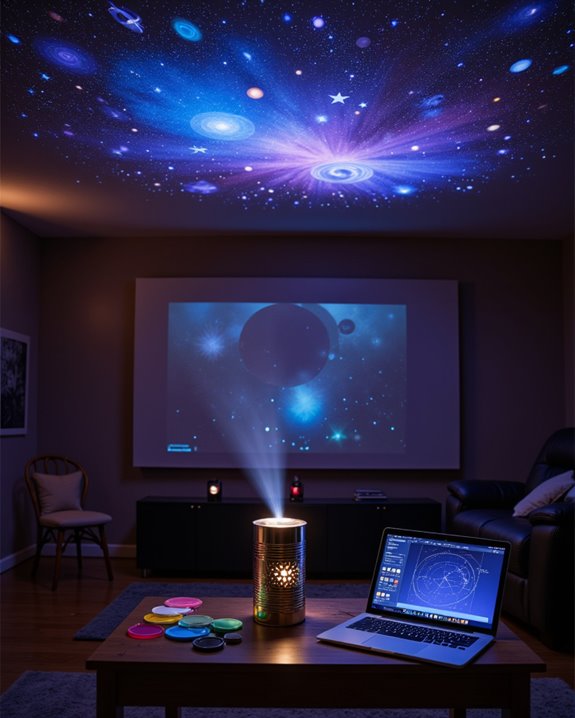 customize star projection effects