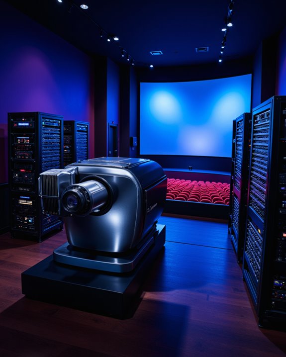 dual projector 4k laser curved screens