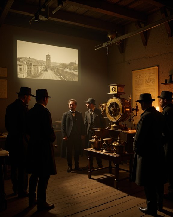 early cinema projection breakthroughs