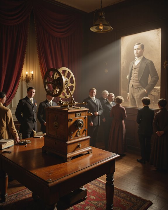 early projector technology existed