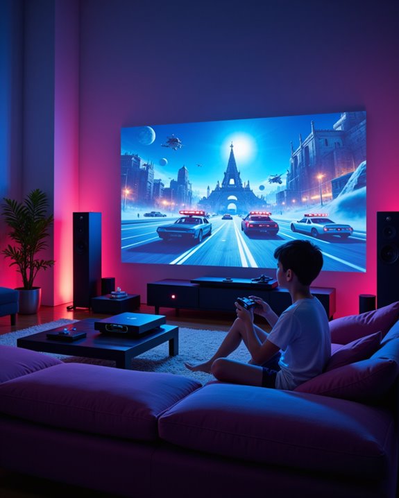 fast response large screens