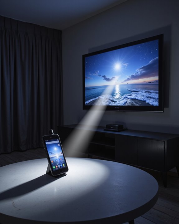 flashlight projector app effectiveness