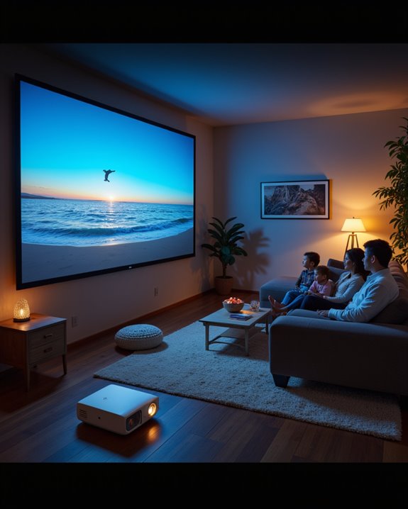 flexible customizable projection setup