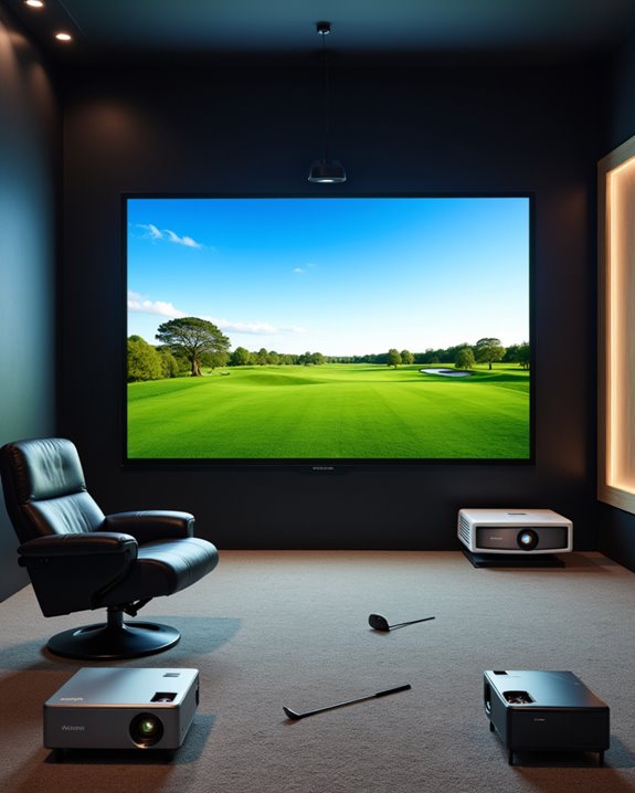 high resolution bright short throw projectors