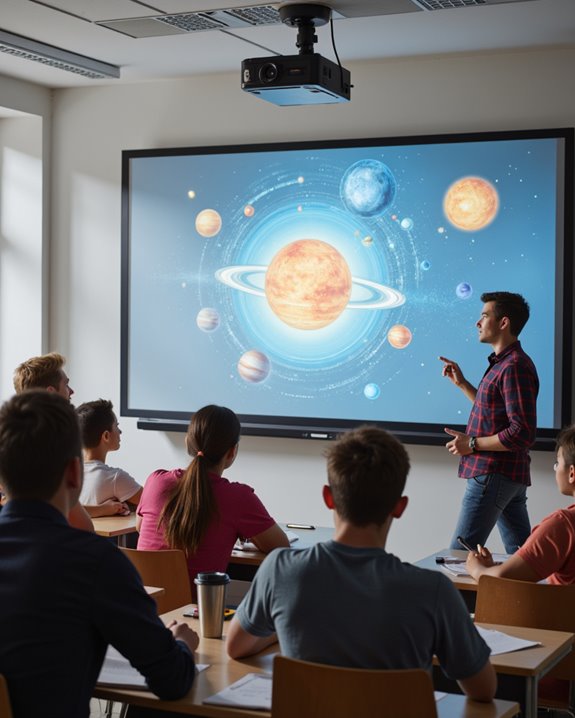 high resolution classroom visuals