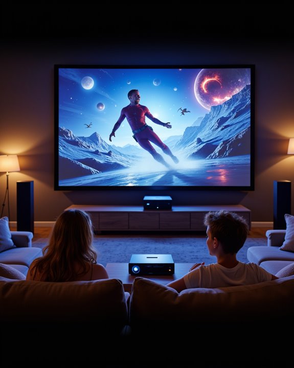 high resolution immersive setup
