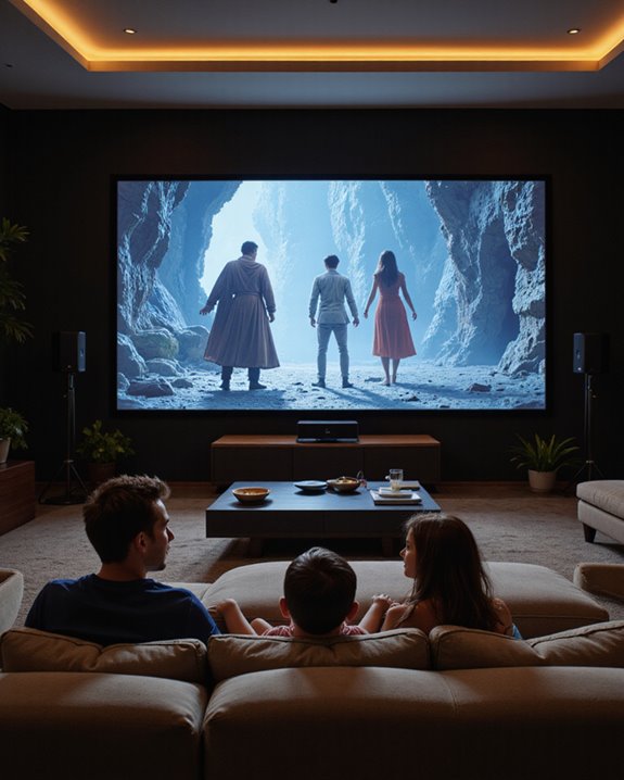 Did Projector Screens Improve Home Theater Experiences 