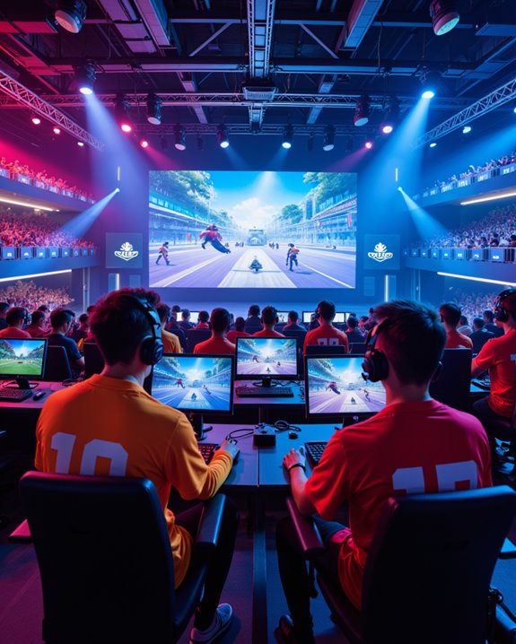large immersive gaming displays