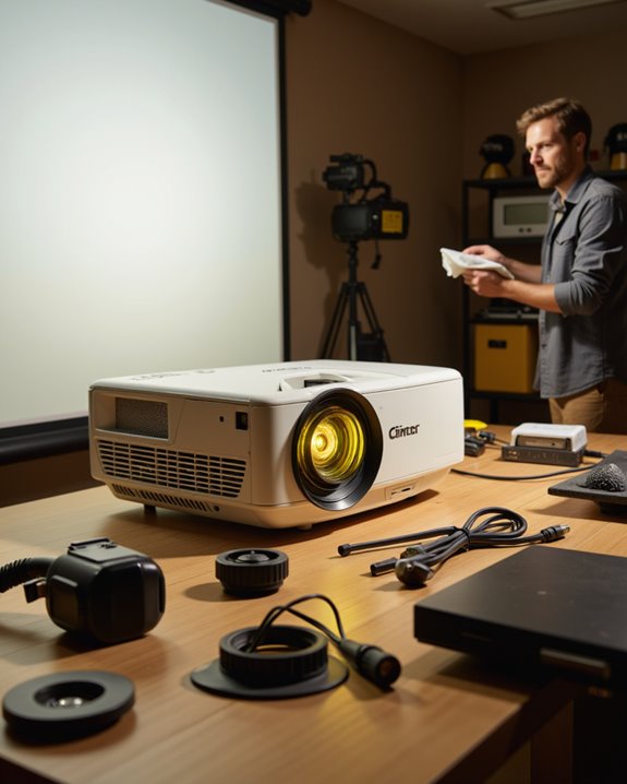 long term projector maintenance