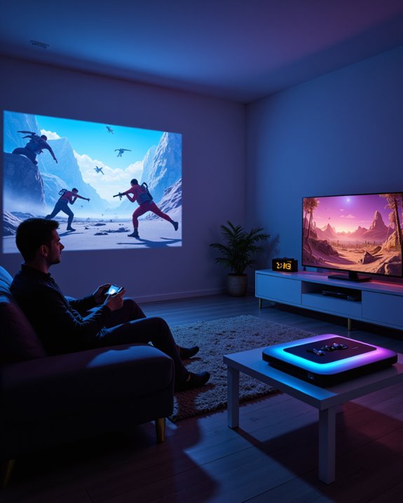 low latency gaming projectors