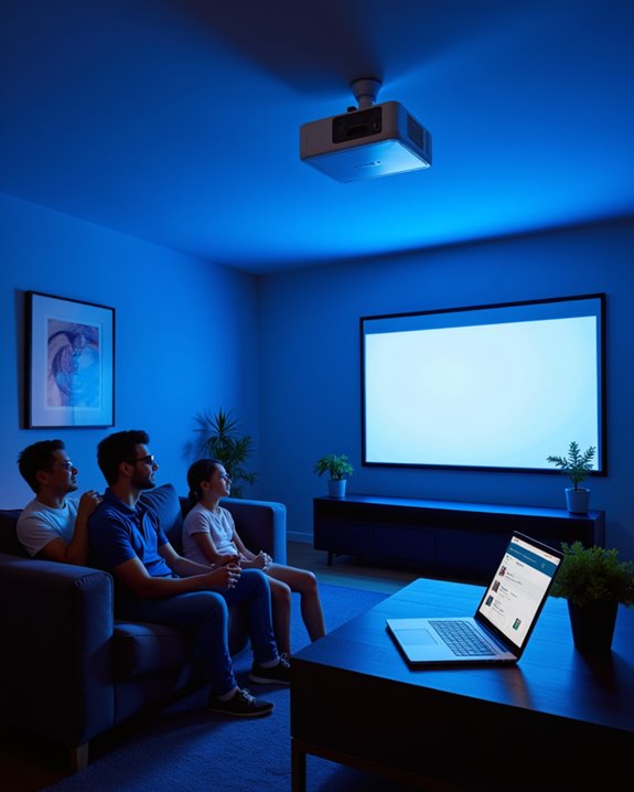 minimize blue light emission