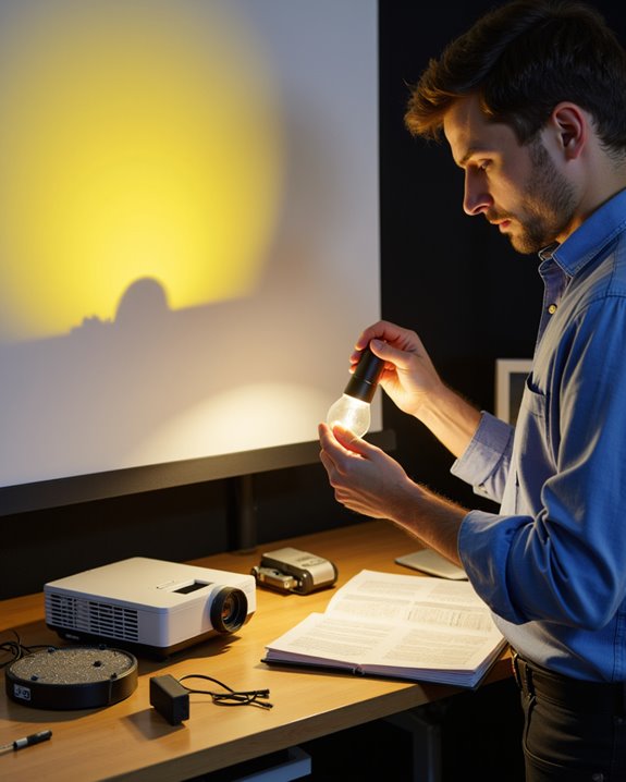 optical cleaning and calibration