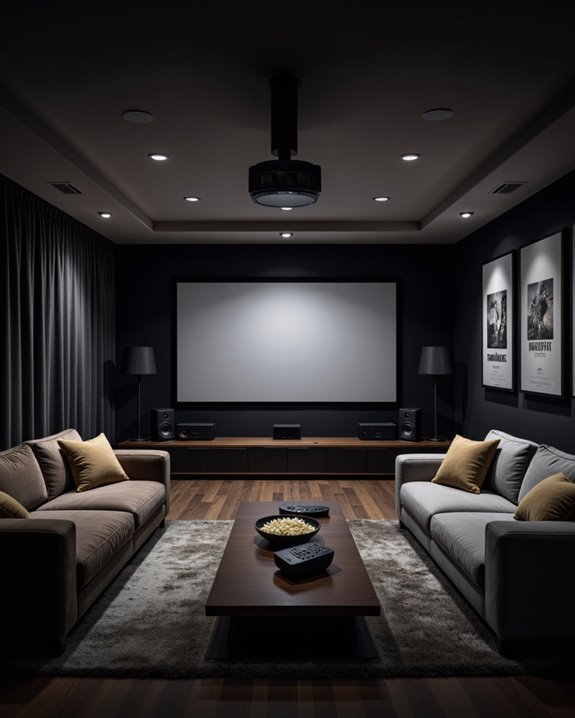 optimal home theater room design