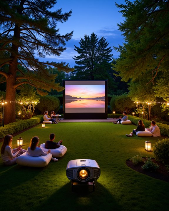 optimal outdoor viewing setup