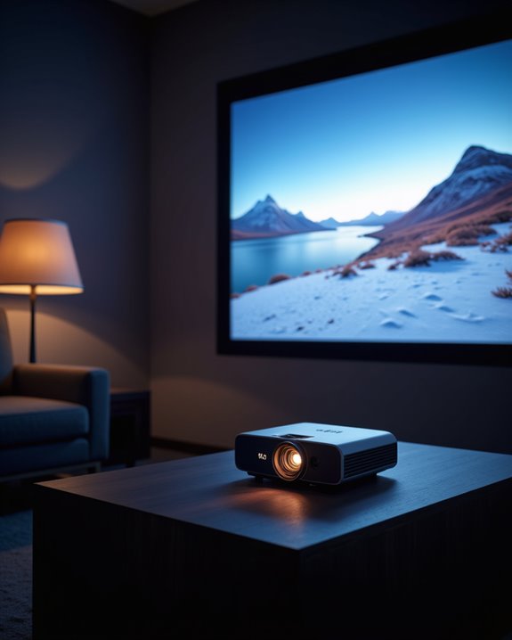 optimal projector image calibration