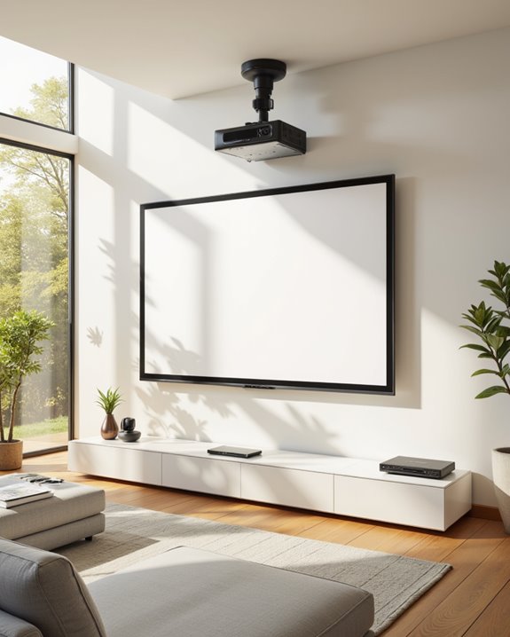 optimize daylight projector setup