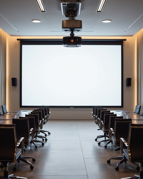 optimized long distance projector setup