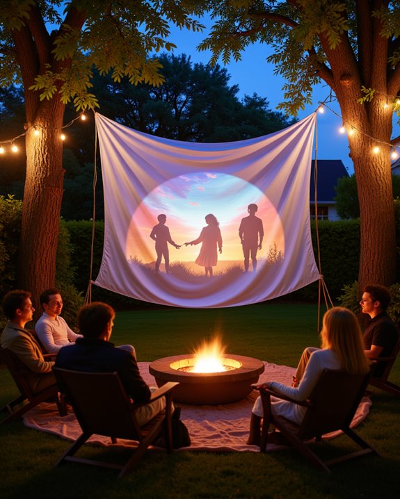 outdoor projector sound stability