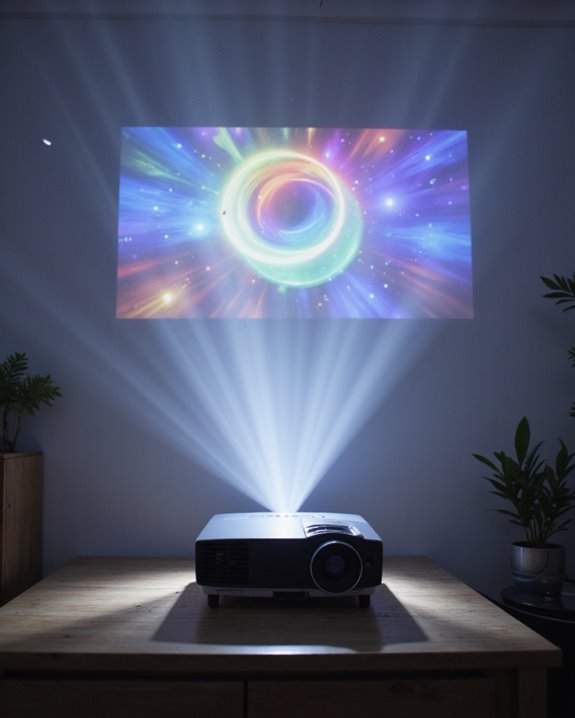 potential projector damage risk