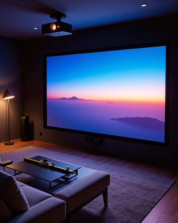 precise projector leveling techniques
