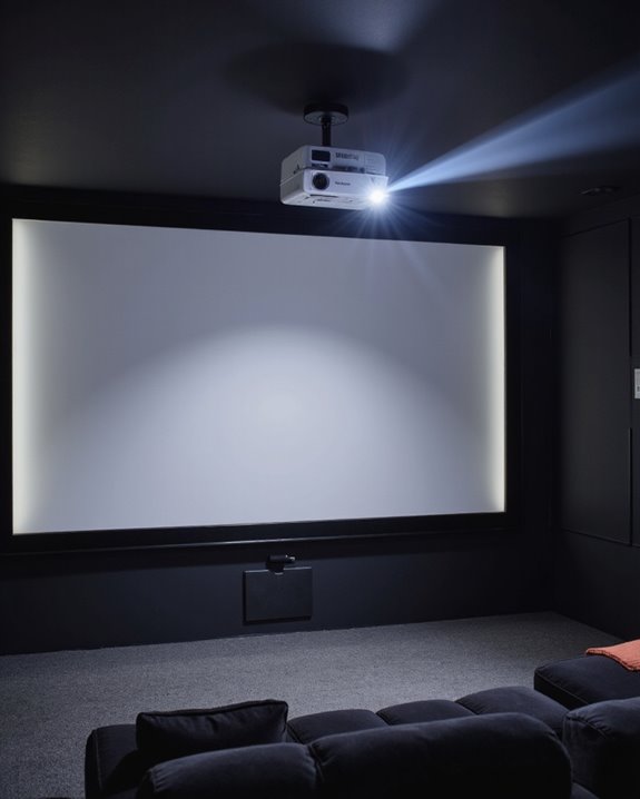 projection surface image display