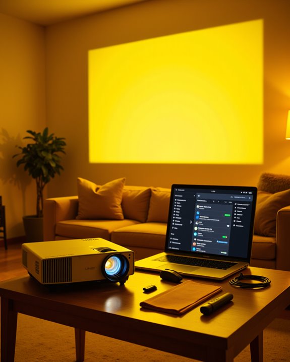 projector color correction tips