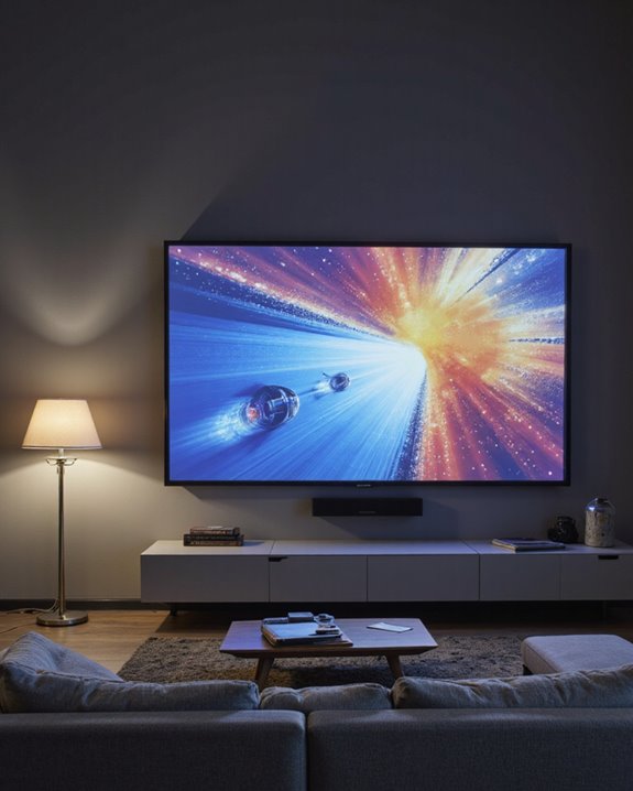 projector compatibility grey wall