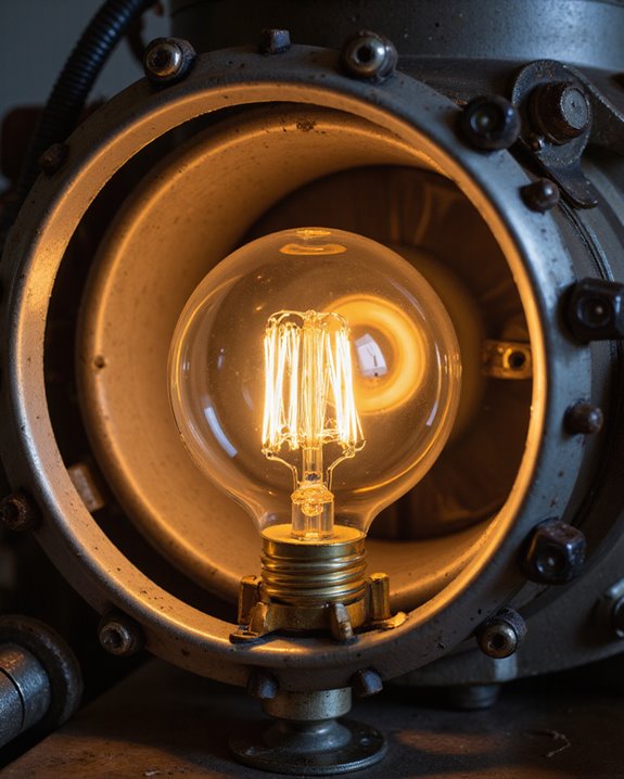 projector lamp illumination process