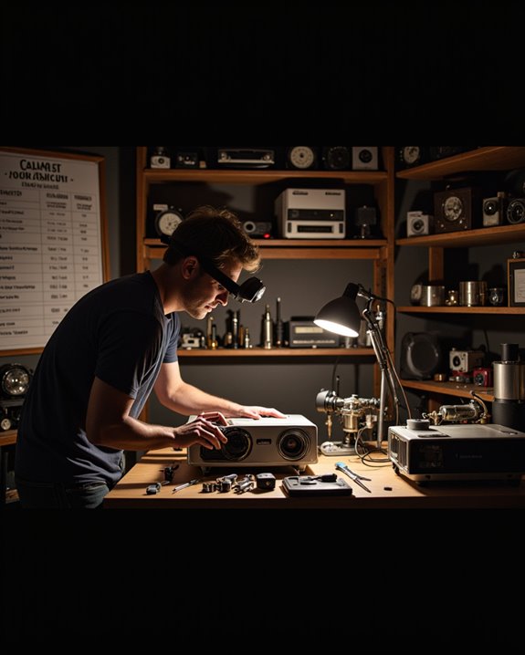 projector repair cost factors
