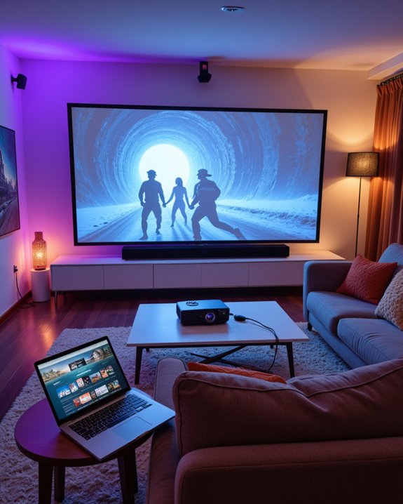 projector setup and calibration