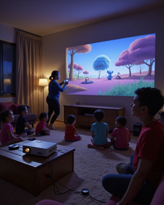 projector setup and maintenance