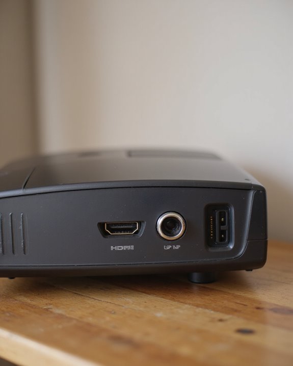 projectors often include hdmi ports