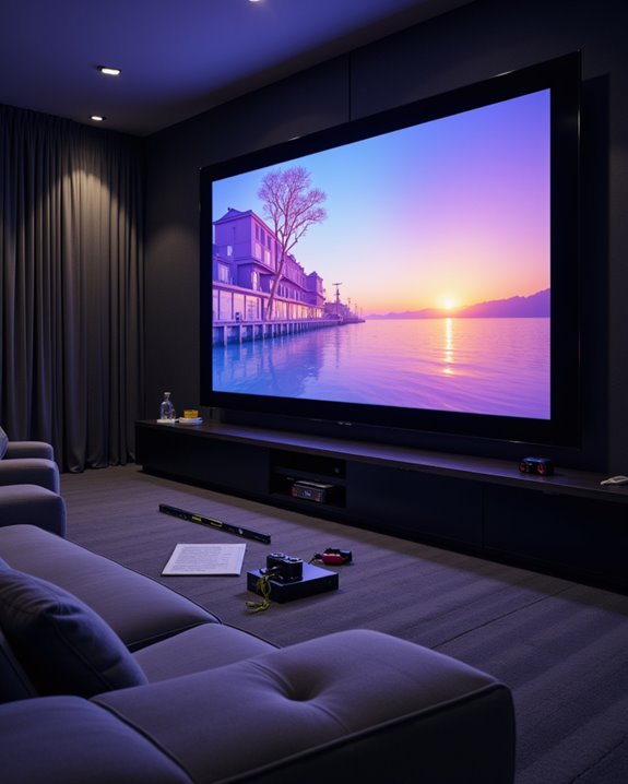 proper projector screen installation techniques