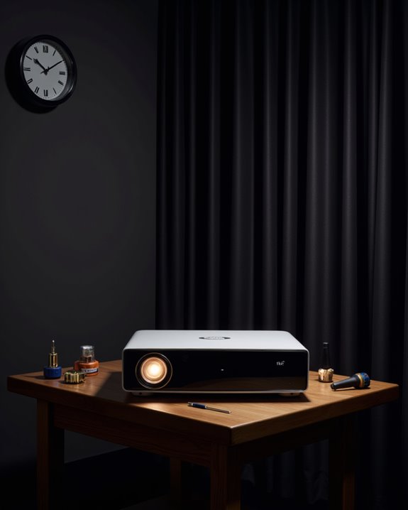 proper projector usage and maintenance