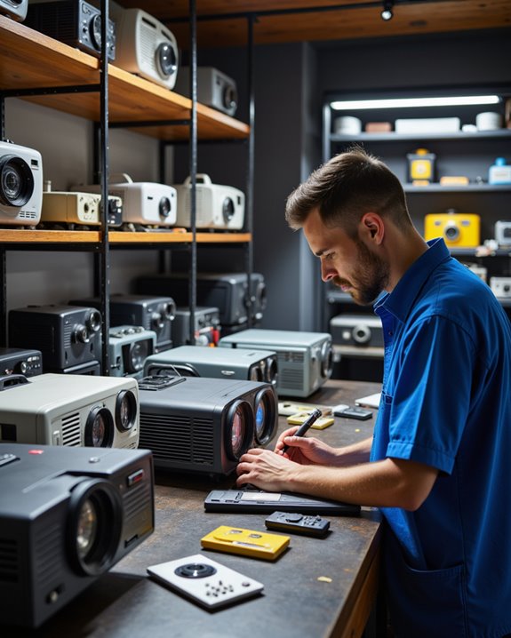 repair or replace projector