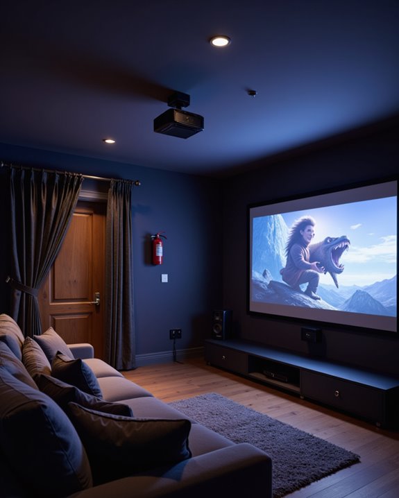 safe projector operation guidelines