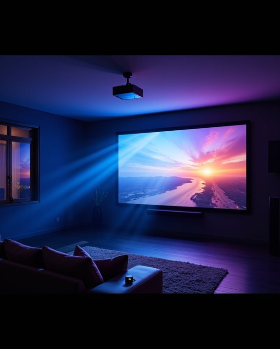 screen gain affects brightness