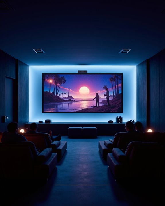 screen gain environment adaptation