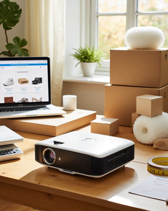 secure projector shipping solutions