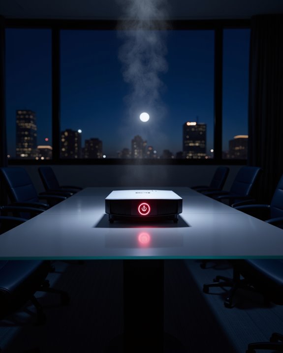 standby projector safety risks
